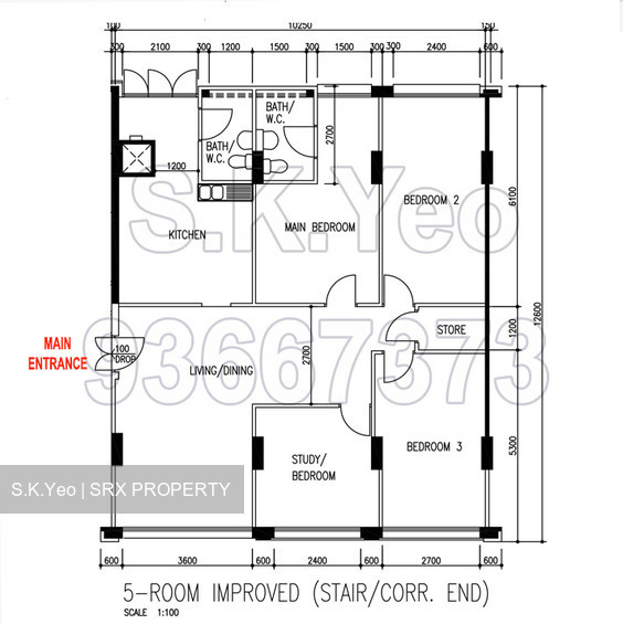 Blk 363 Hougang Avenue 5 (Hougang), HDB 5 Rooms #201612782